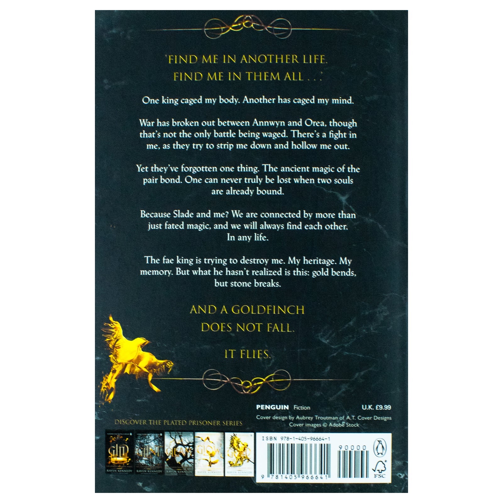 Goldfinch by Raven Kennedy: The Dark Fantasy Romance TikTok Sensation Book From the Sunday Times Bestselling Author (Plated Prisoner, 6)| Paperback