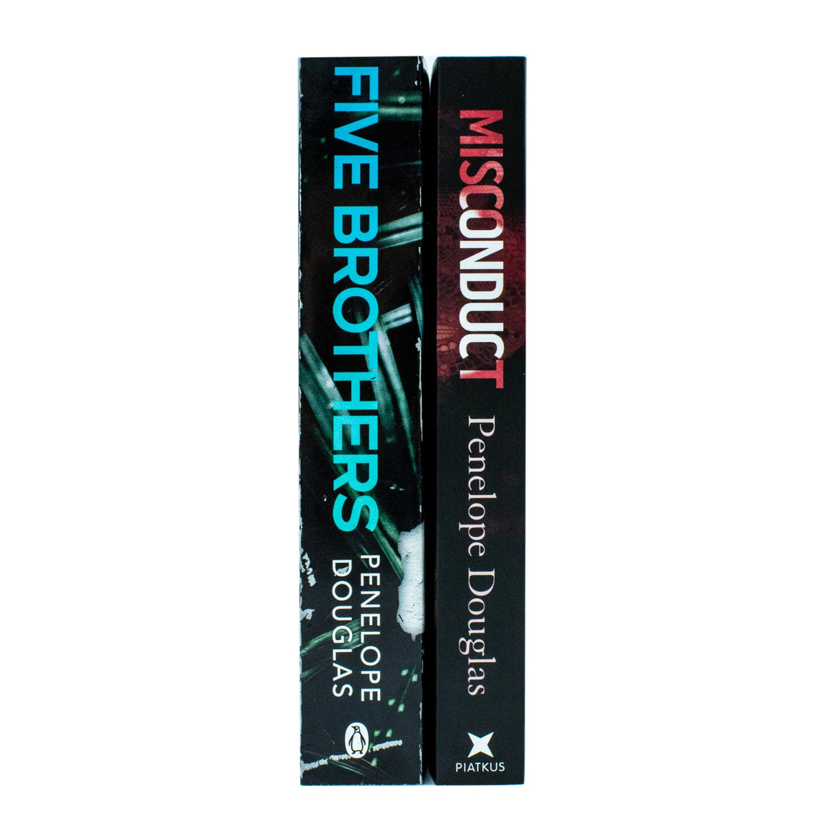 Penelope Douglas 2 Books Collection Set (Misconduct and Five Brothers)