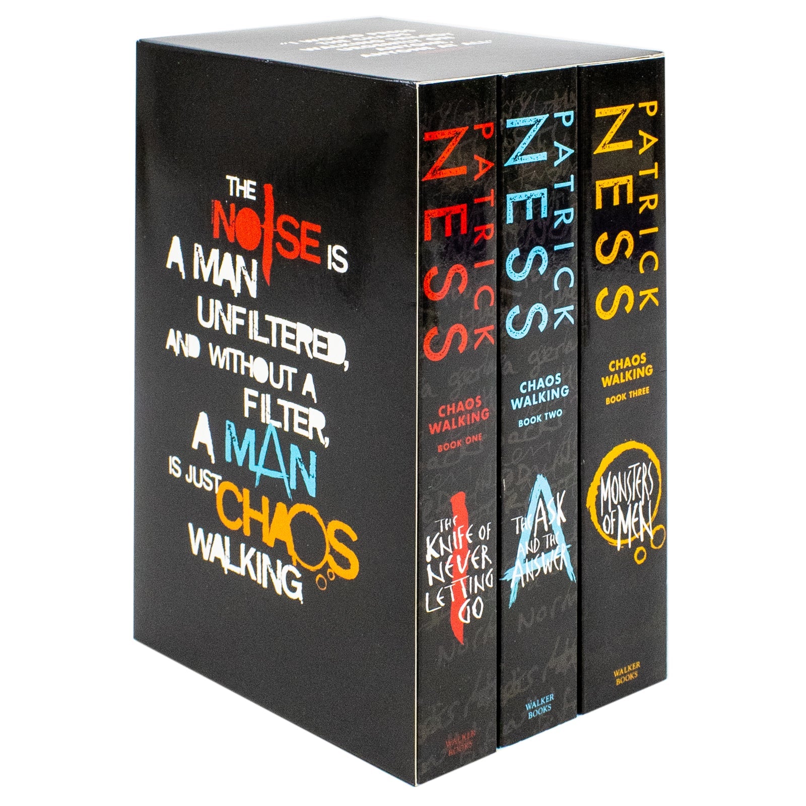 Patrick Ness Chaos Walking series 3 Books Set Collection, The Ask And The Answer