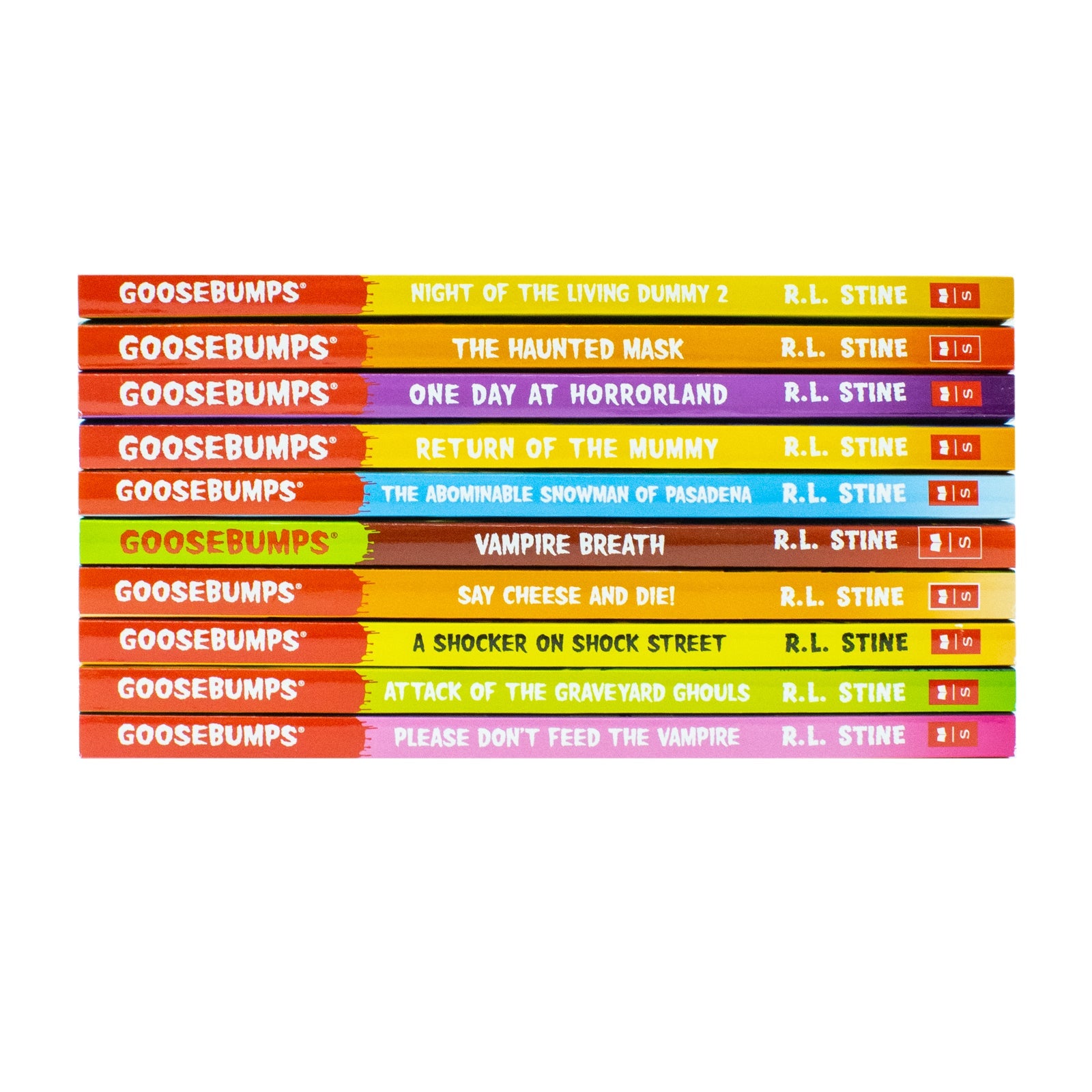 Goosebumps Classic Series 2 – 10 Book Set by R.L. Stine | Spooky Kids Horror Stories, Scary Tales, Thrillers & Fiction for Young Readers Age 8+