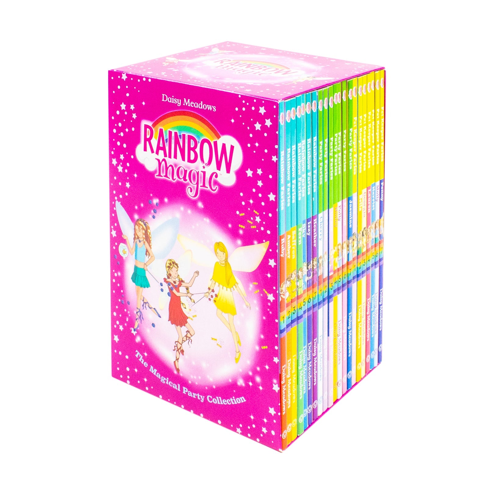 Rainbow Magic Party Collection 21-Book Set 3 Series– Fairy Tales for Kids Filled with Fun, Fantasy, and Adventure