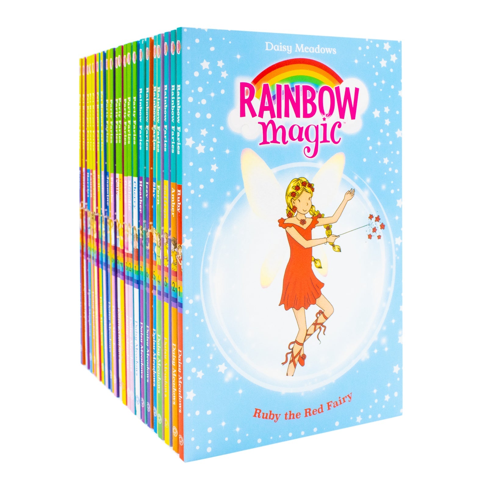 Rainbow Magic Party Collection 21-Book Set 3 Series– Fairy Tales for Kids Filled with Fun, Fantasy, and Adventure