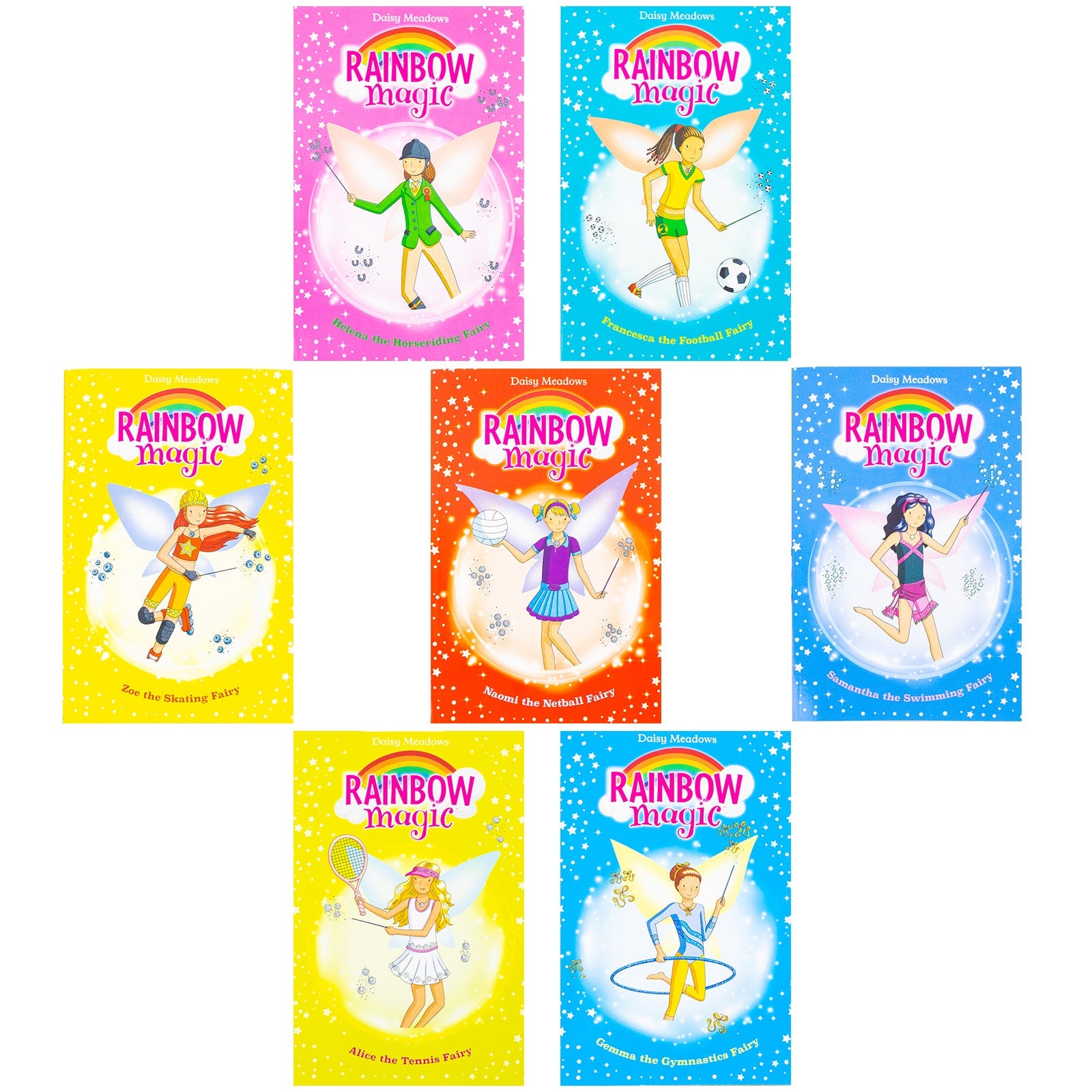 Rainbow Magic The Magical Adventure Collection 21-Book Set Including 3 Series– Sporty, Jewel & Weather Fairies | Magical Early Chapter Books for Girls Ages 5–9 | Fun, Collectible Reading Series