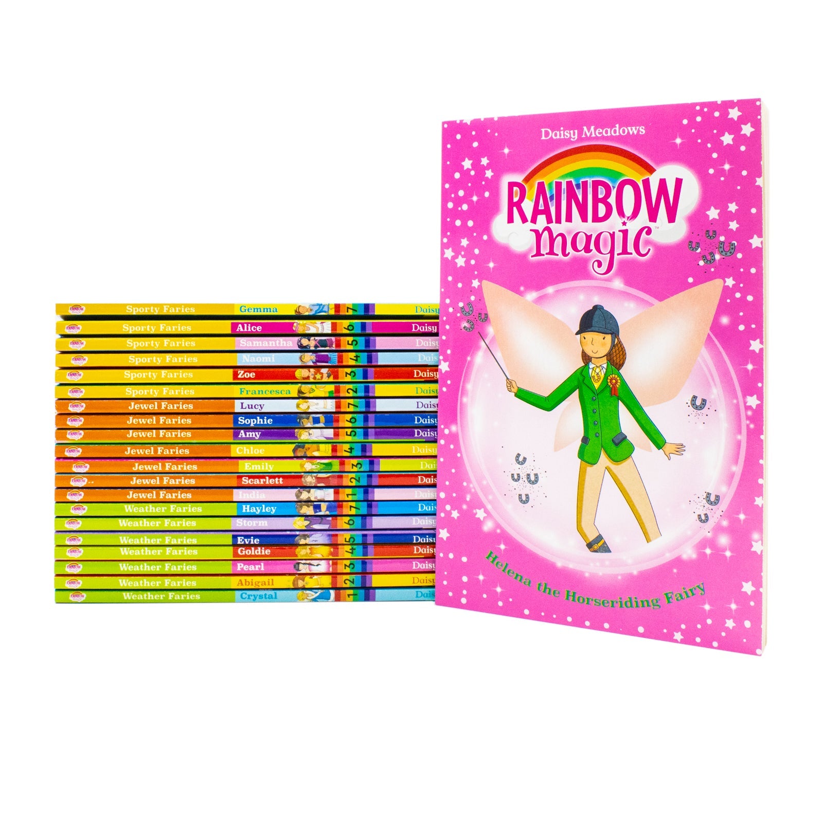 Rainbow Magic The Magical Adventure Collection 21-Book Set Including 3 Series– Sporty, Jewel & Weather Fairies | Magical Early Chapter Books for Girls Ages 5–9 | Fun, Collectible Reading Series