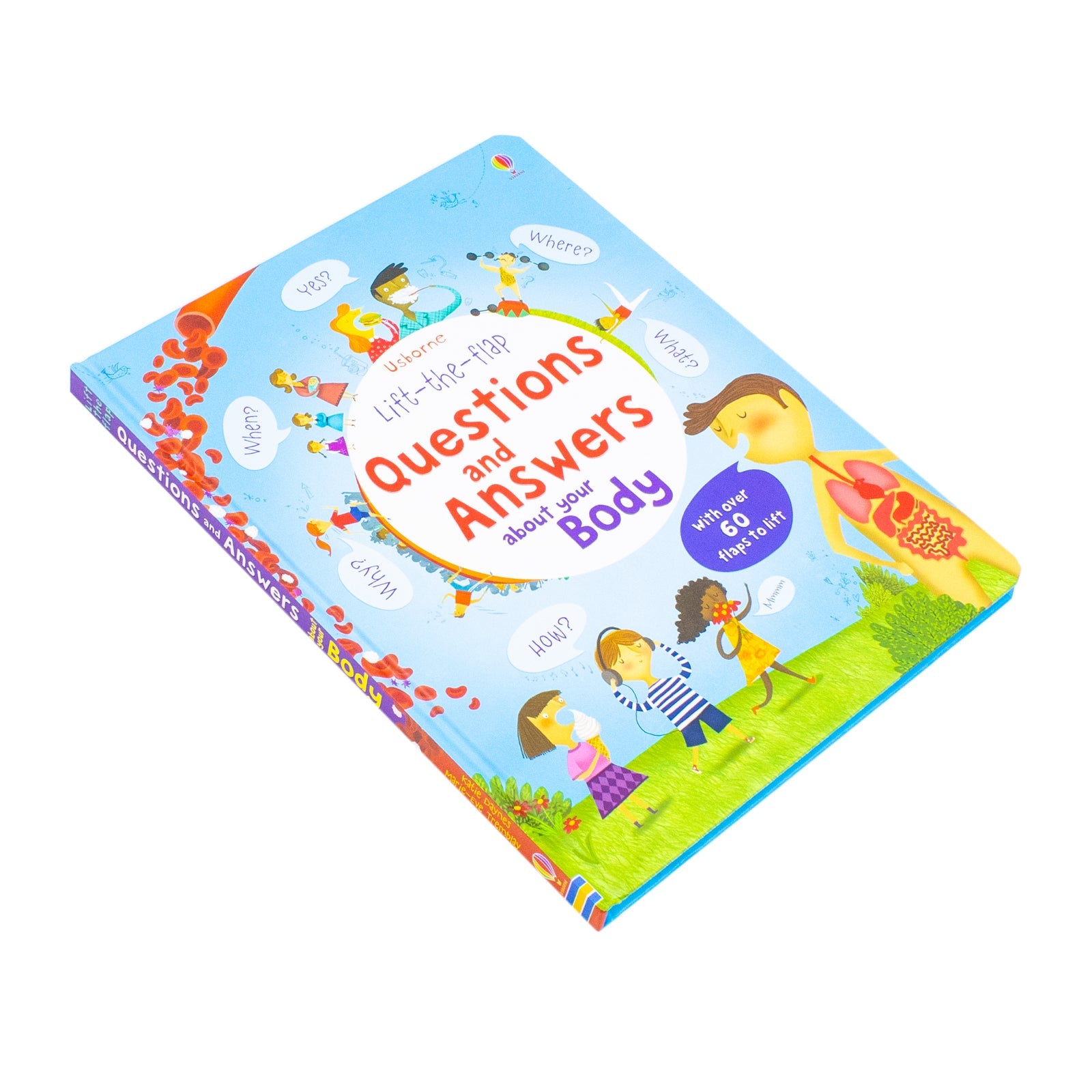 Lift the Flap Questions and Answers about your Body (Usborne Lift-the-Flap-Books): 1 (Questions and Answers) | Hardcover