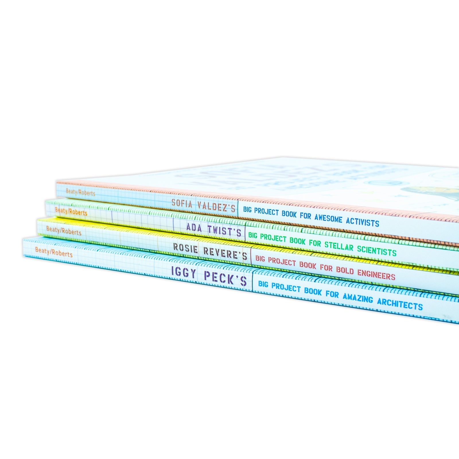 The Questioneers Big Project Book (Paperback) Collection by Andrea Beaty | Creative STEM Activities, Drawing, Puzzles, Games & Fun Learning for Kids