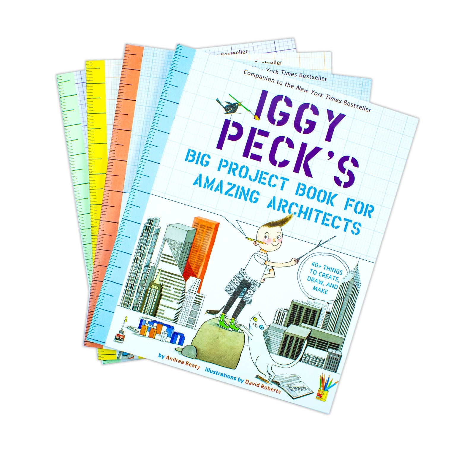 The Questioneers Big Project Book Collection by Andrea Beaty | Creative STEM Activities, Drawing, Puzzles, Games & Fun Learning for Kids