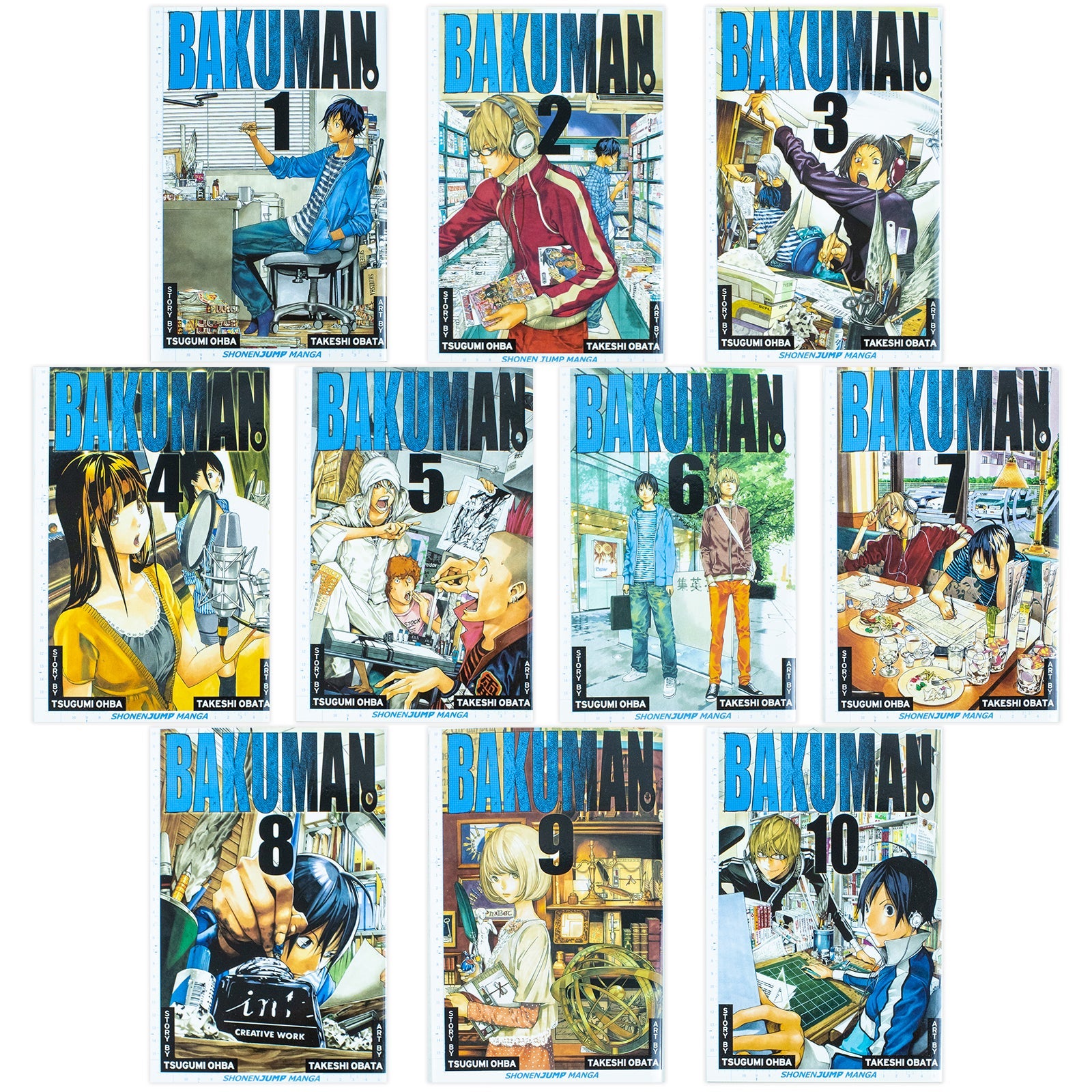 Bakuman Box Set Manga Volumes 1-20 Collection Pack, Double sided poste