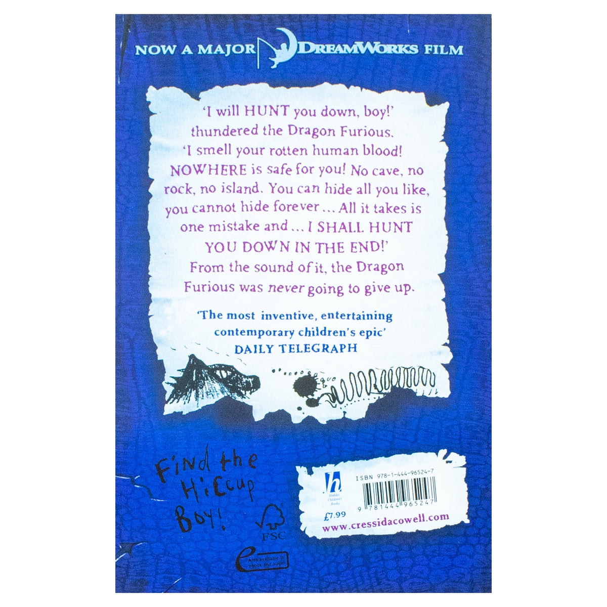 How to Betray Dragons Hero By Cressida Cowell
