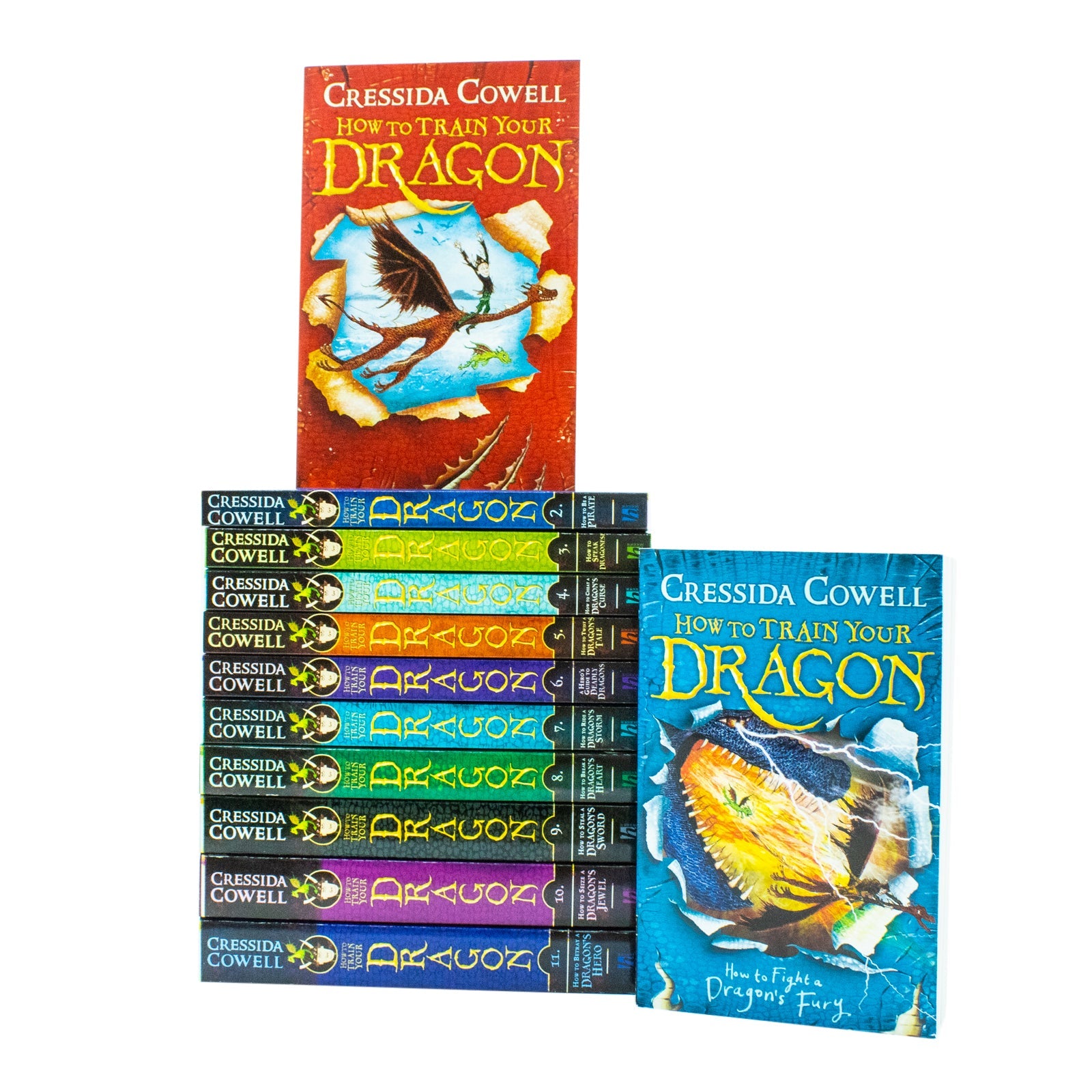 How to Train Your Dragon 12 Books Collection Set By Cressida Cowell