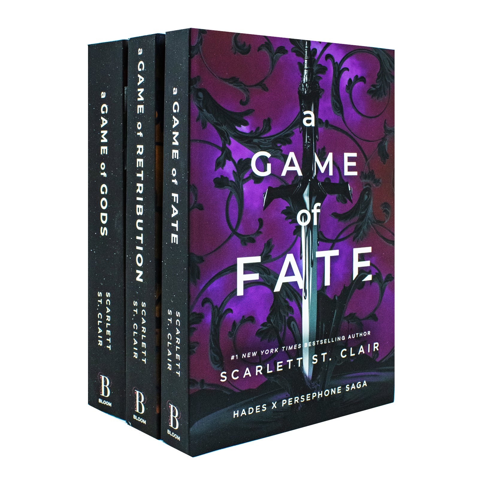 Hades x Persephone Saga 3-Book Collection Set by Scarlett St. Clair | Fantasy Romance Series Inspired by Greek Mythology – Epic Love & Adventure