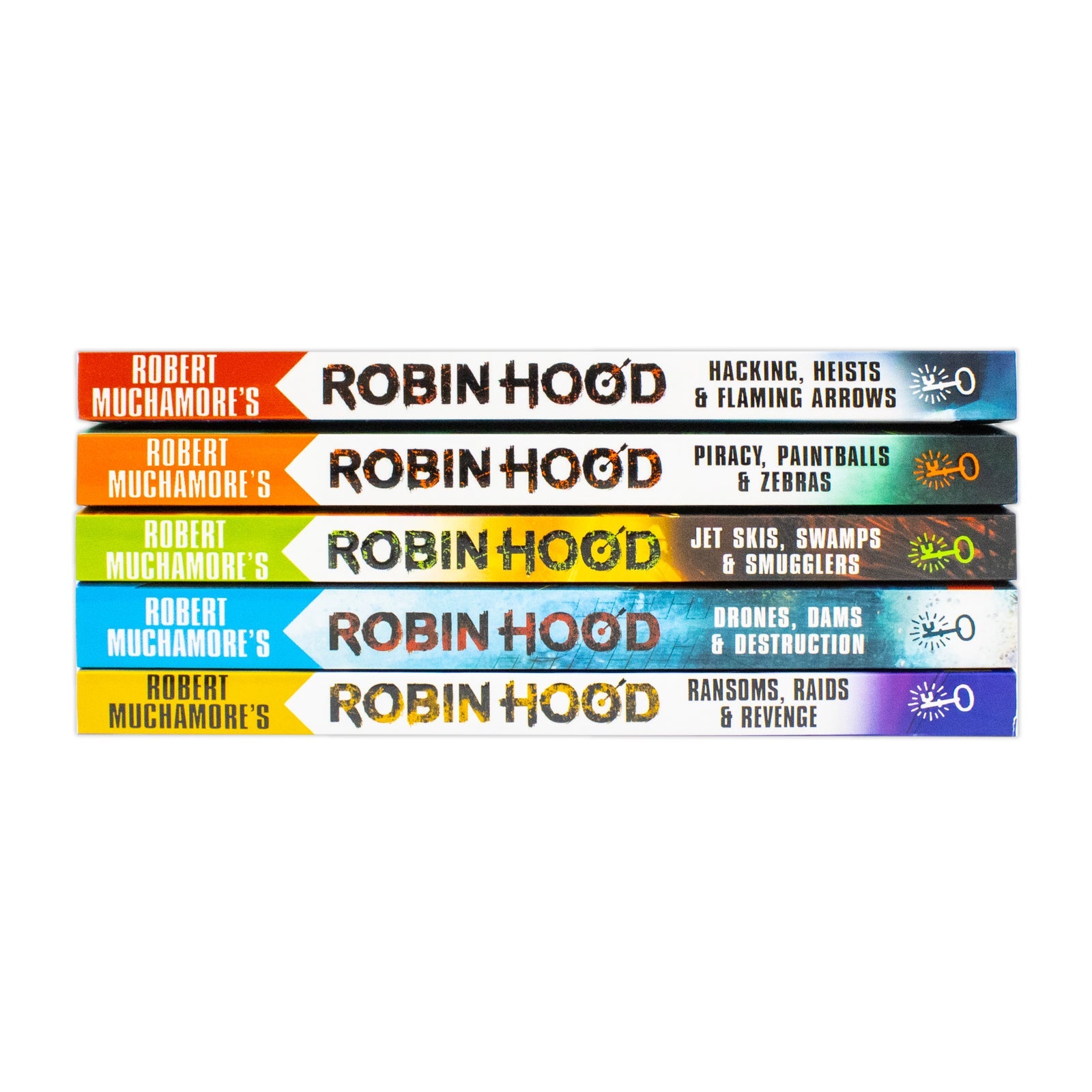 Robert Muchamore Robin Hood Series 5 Books Collection Set – Adventure, Children’s Fiction, Action, Heroes, Medieval Legends, Young Adult, Bestsellers