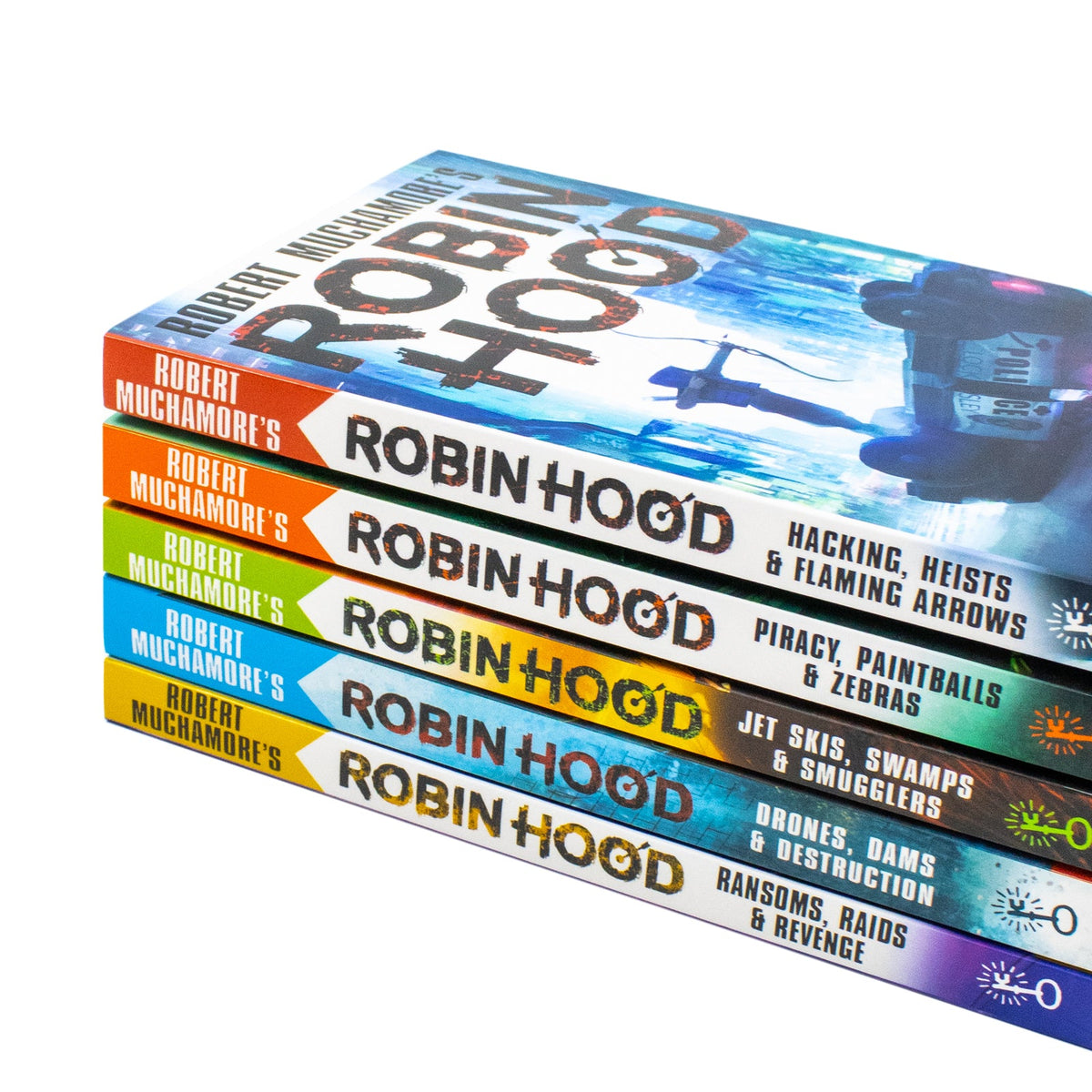 Robert Muchamore Robin Hood Series 5 Books Collection Set – Adventure, Children’s Fiction, Action, Heroes, Medieval Legends, Young Adult, Bestsellers