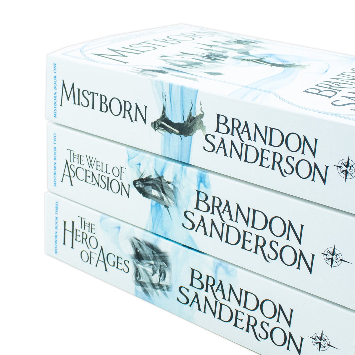 The Mistborn Trilogy 3 Books Boxed Set -The Hero Of Ages, The Well Of Ascension & Mistborn Brandon Sanderson