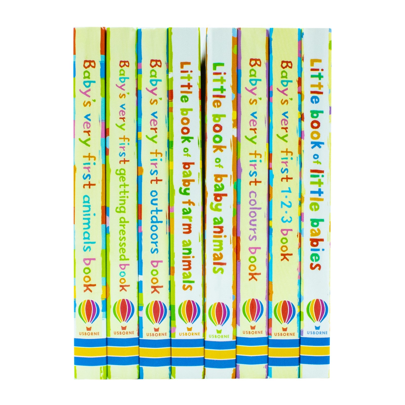 Usborne Baby's Very First Collection 8 Books Set Children Pack Farm Animals