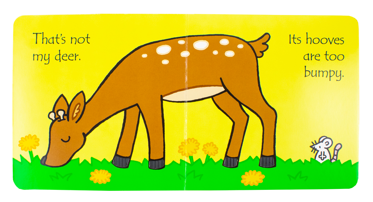 Usborne Touchy-feely That's Not My Deer By Fiona Watt