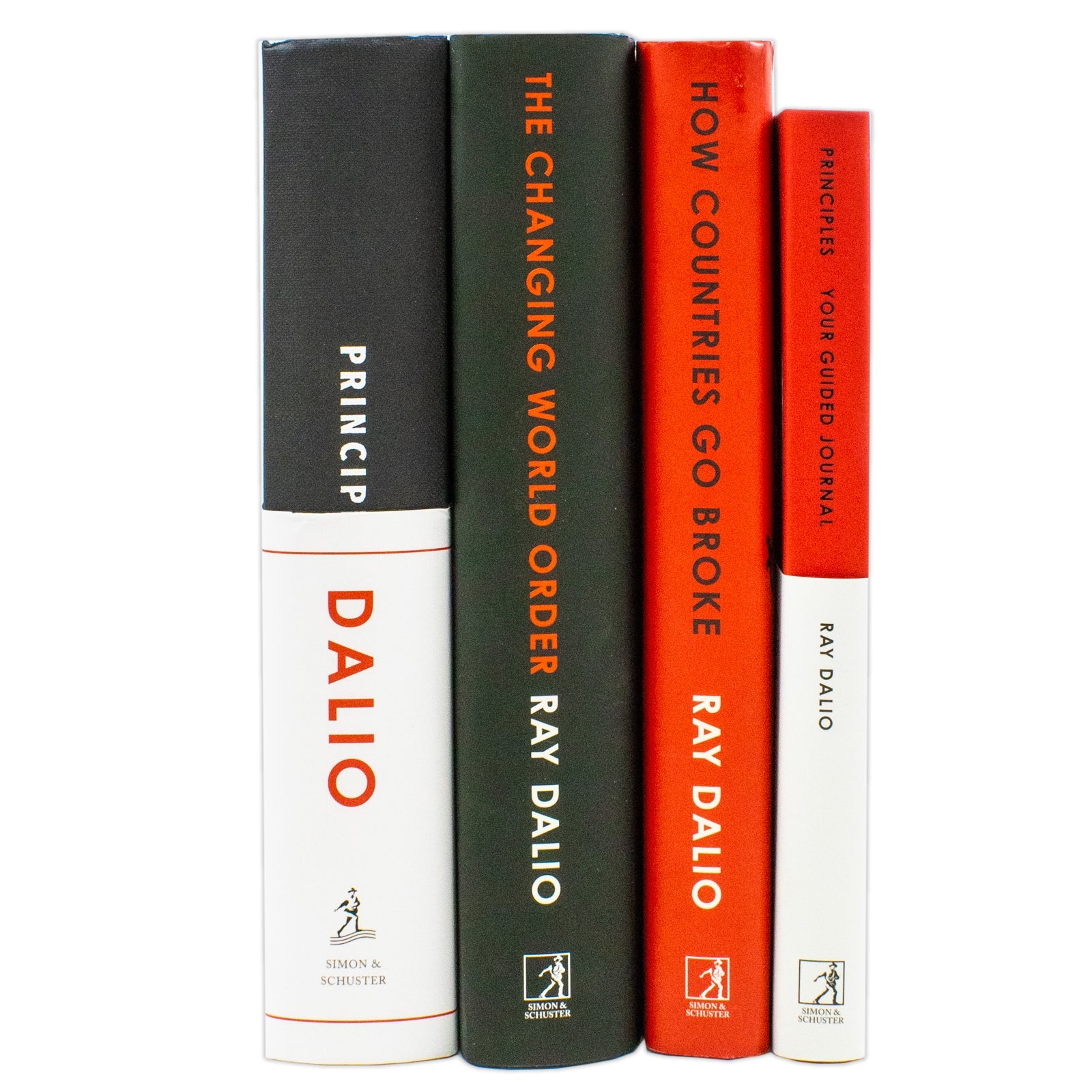 Ray Dalio Collection 4 Books Set (Principles Your Guided Journal, How Countries Go Broke, The Changing World Order, Principles) | Hardcover