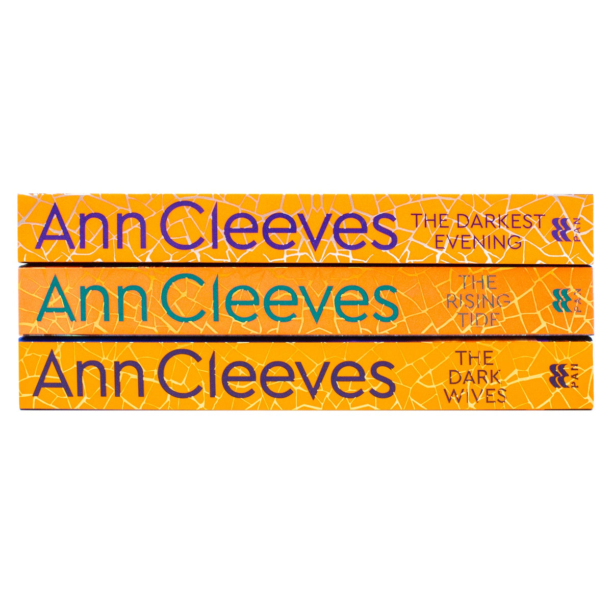 Ann Cleeves 3 Books Collection Set Series by (The Dark Wives, The Darkest Evening, The Rising Tide)| Paperback