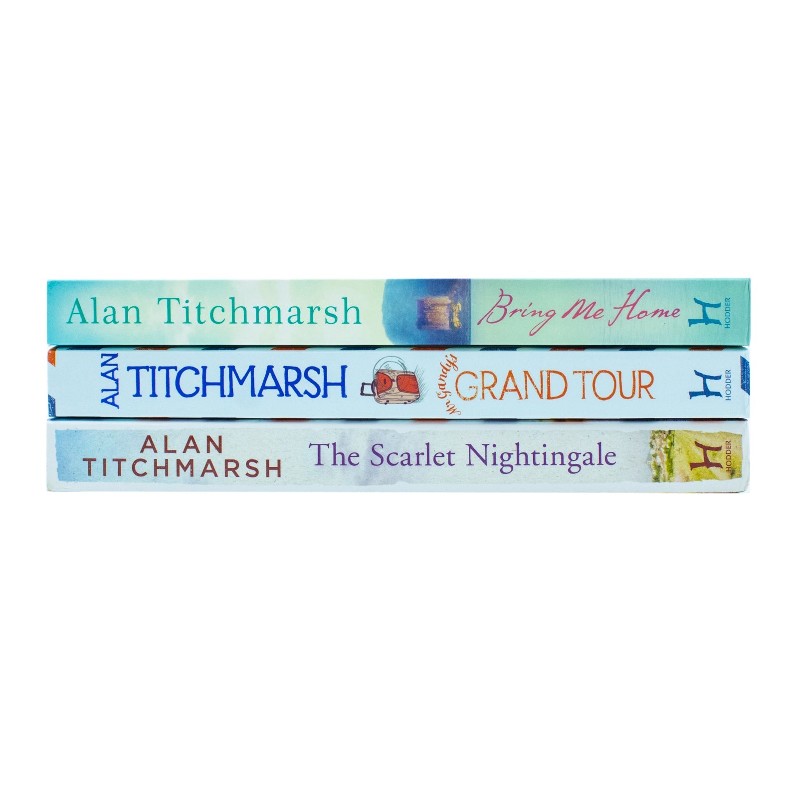 Alan Titchmarsh 3 Books Collection Set Mr Gandy's Grand Tour Paperback