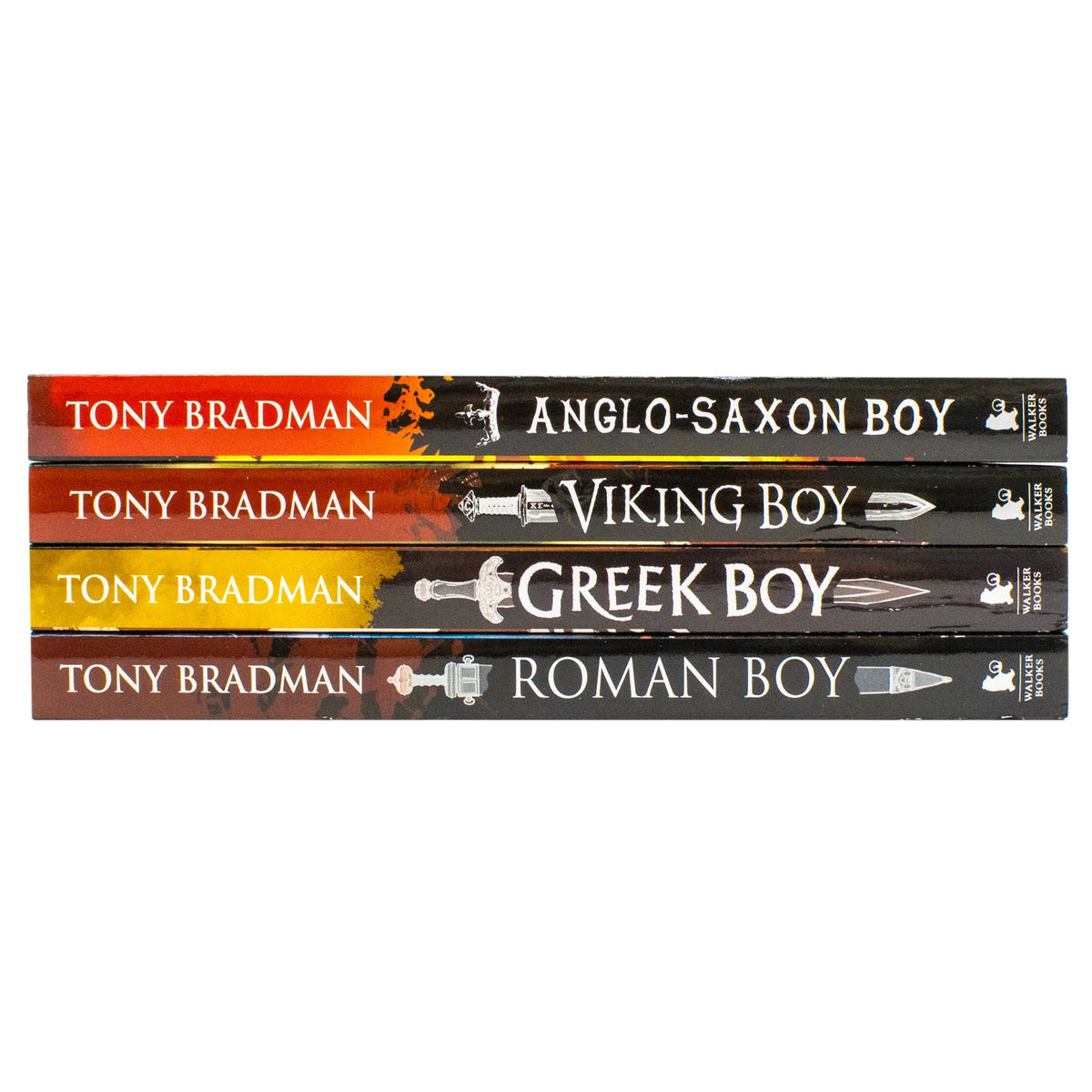 Viking Boy Series 4 Books Collection Set by Tony Bradman (Viking Boy, Greek Boy, Anglo-Saxon Boy & Roman Boy) | Paperback