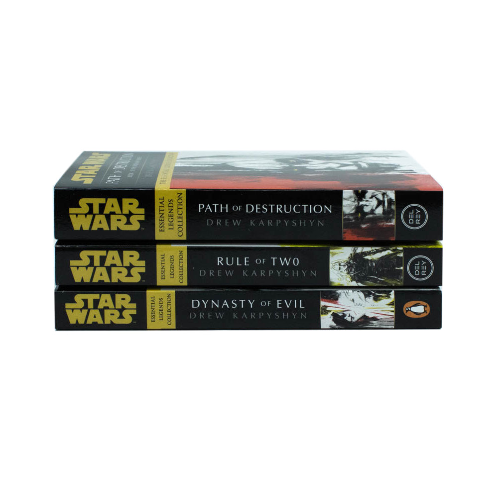Star Wars: Essential Legends Collection Darth Bane Trilogy 3 Book Set - Epic Space Opera, Must-Have Sci-Fi Books, Legendary Sith Saga,Iconic Adventure