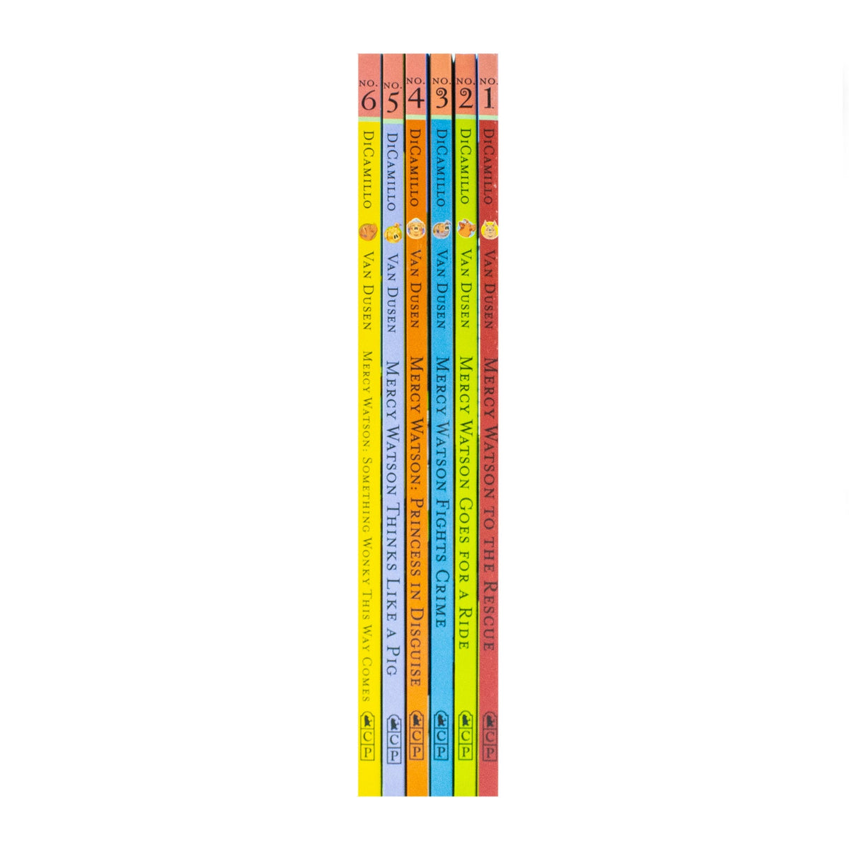 Mercy Watson Book Series 1-6 by Kate DiCamillo | Fun & Illustrated Children's Chapter Books for Ages 8-12, Adventure, Friendship & Family Stories