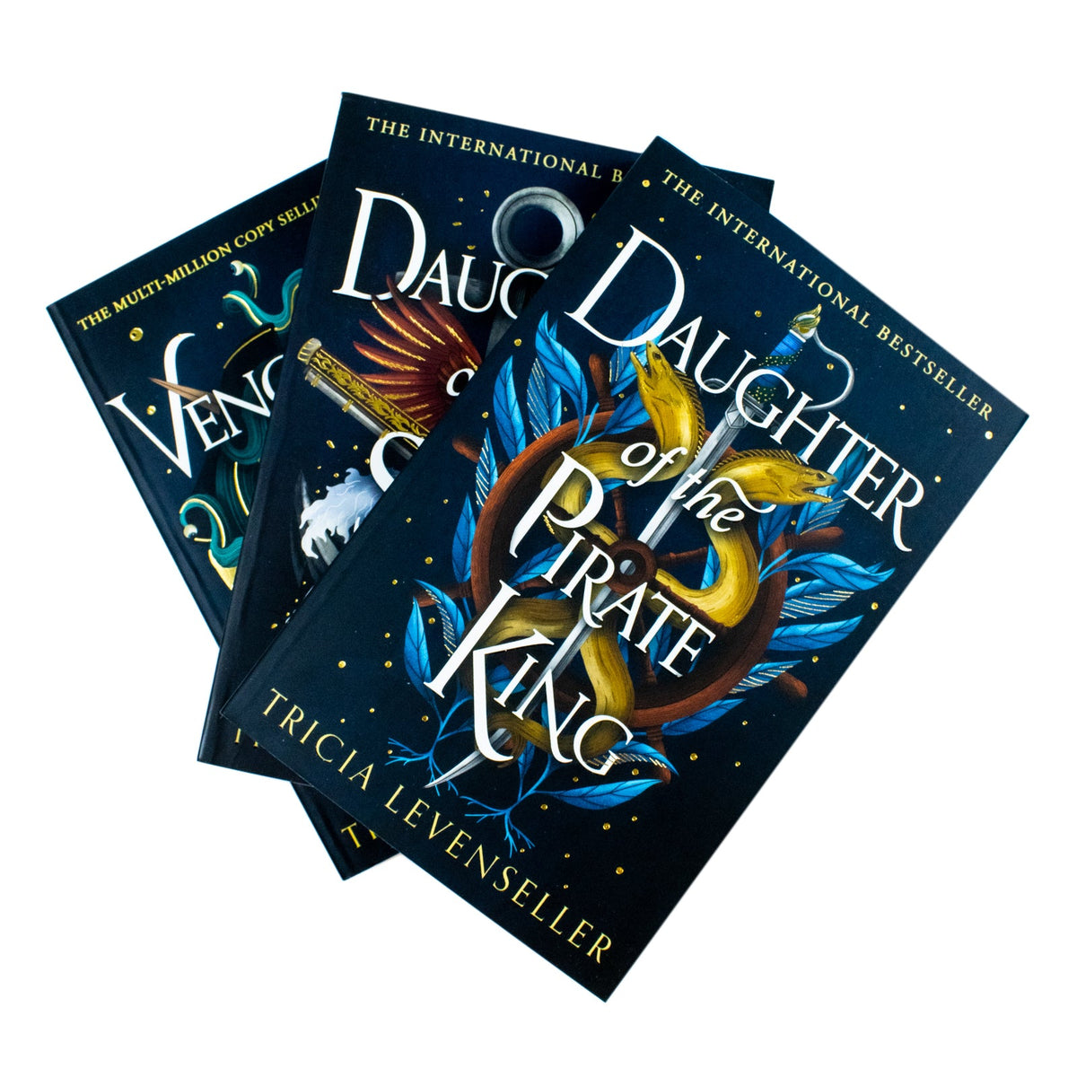 Daughter of the Pirate King Trilogy 3-Book Set by Tricia Levenseller | YA Fantasy Adventure of Magic, Sea Battles, Love, Revenge & Fierce Heroines