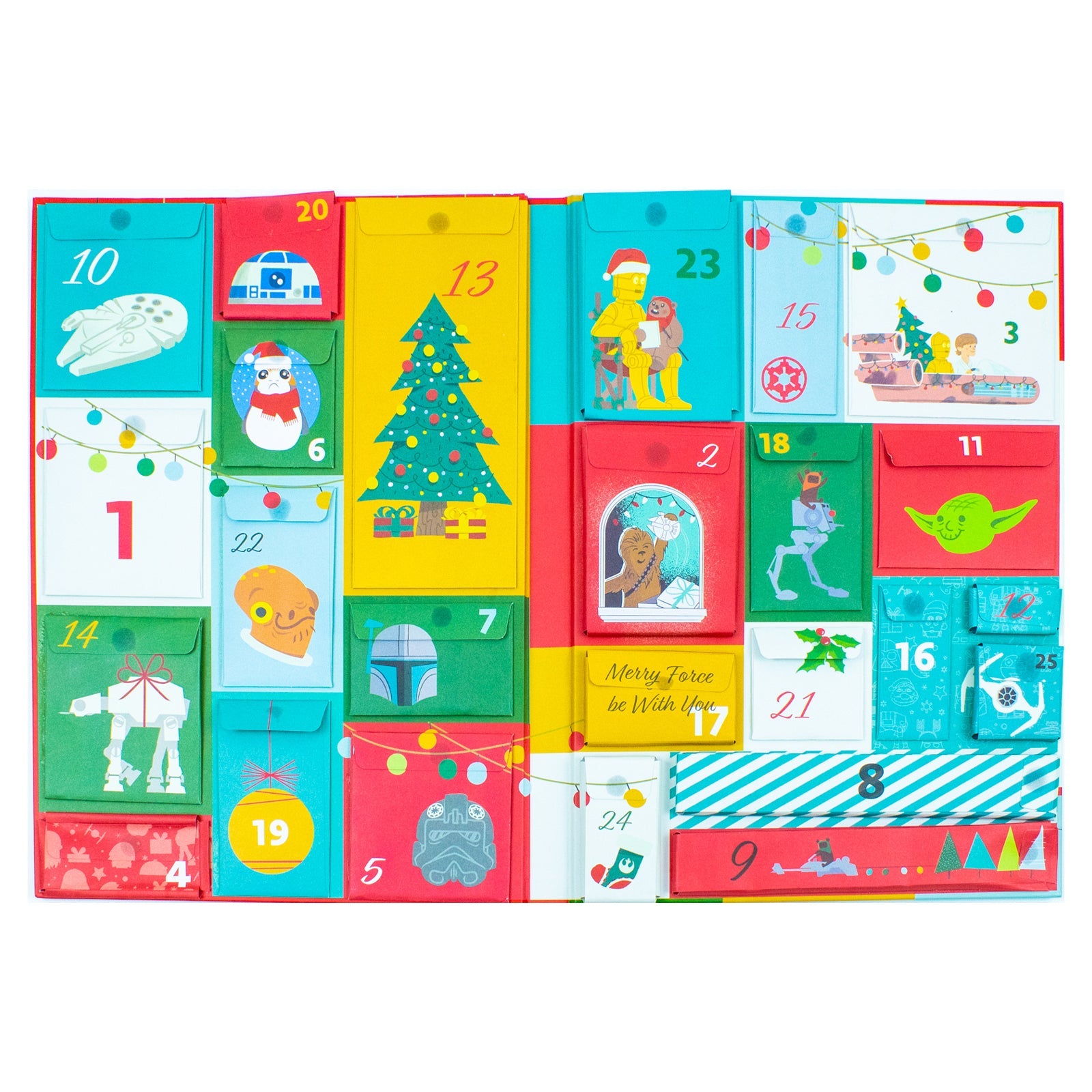 Star Wars: The Galactic Advent Calendar: 25 Days of Surprises With Booklets, Trinkets, and More! (Official Star Wars 2021 Advent Calendar, Countdown to Christmas)