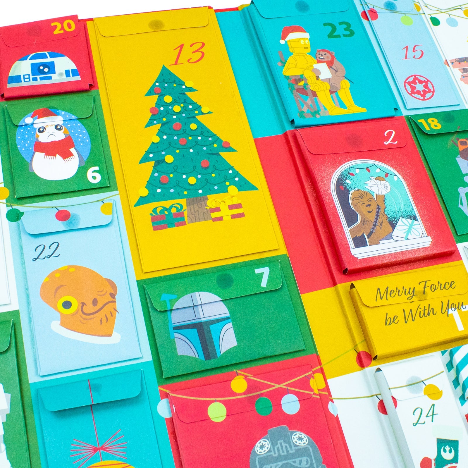 Star Wars: The Galactic Advent Calendar: 25 Days of Surprises With Booklets, Trinkets, and More! (Official Star Wars 2021 Advent Calendar, Countdown to Christmas)