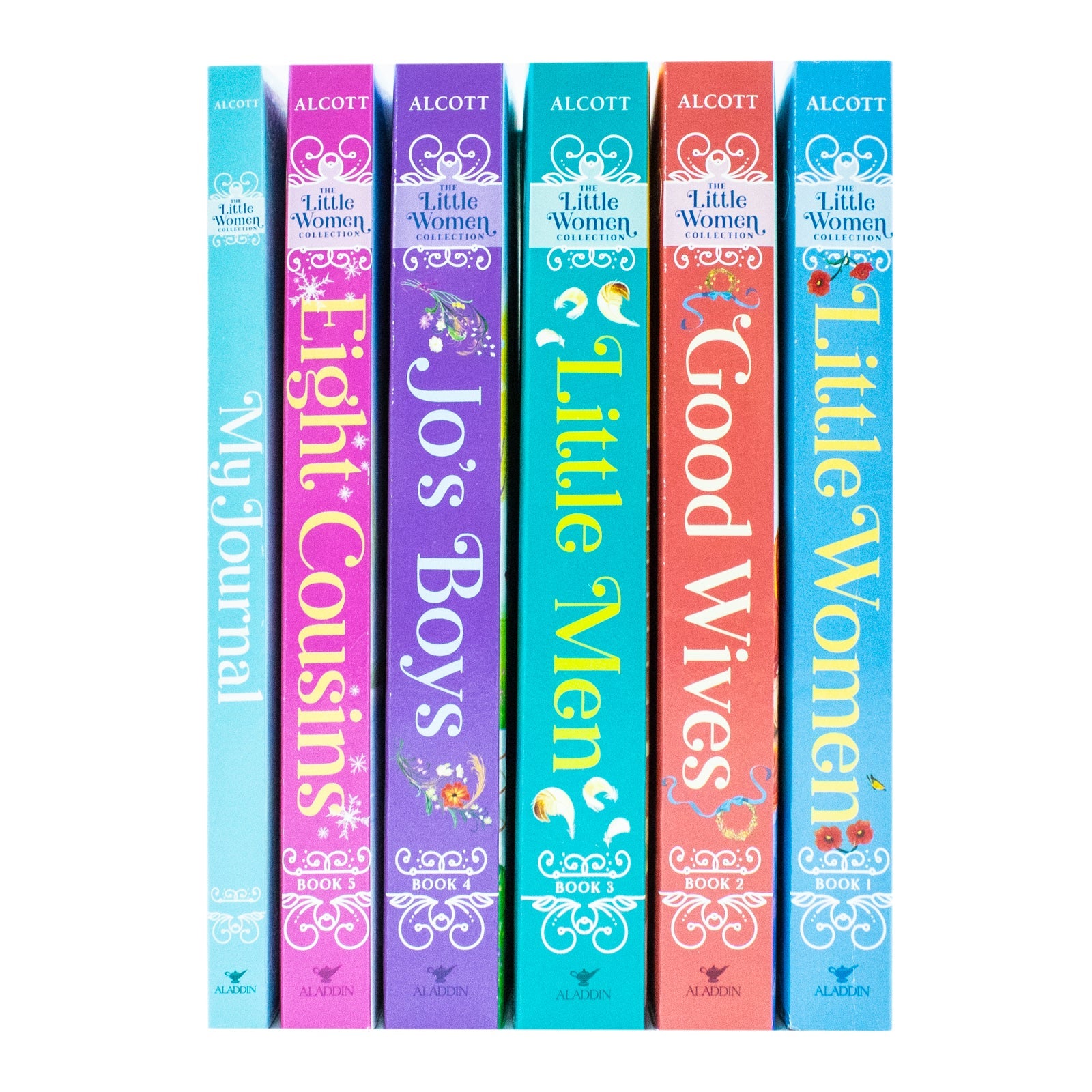 Little Women, Louisa May Alcott Family Favourites Collection: 5 Books Boxed Set with Postcards & Journal