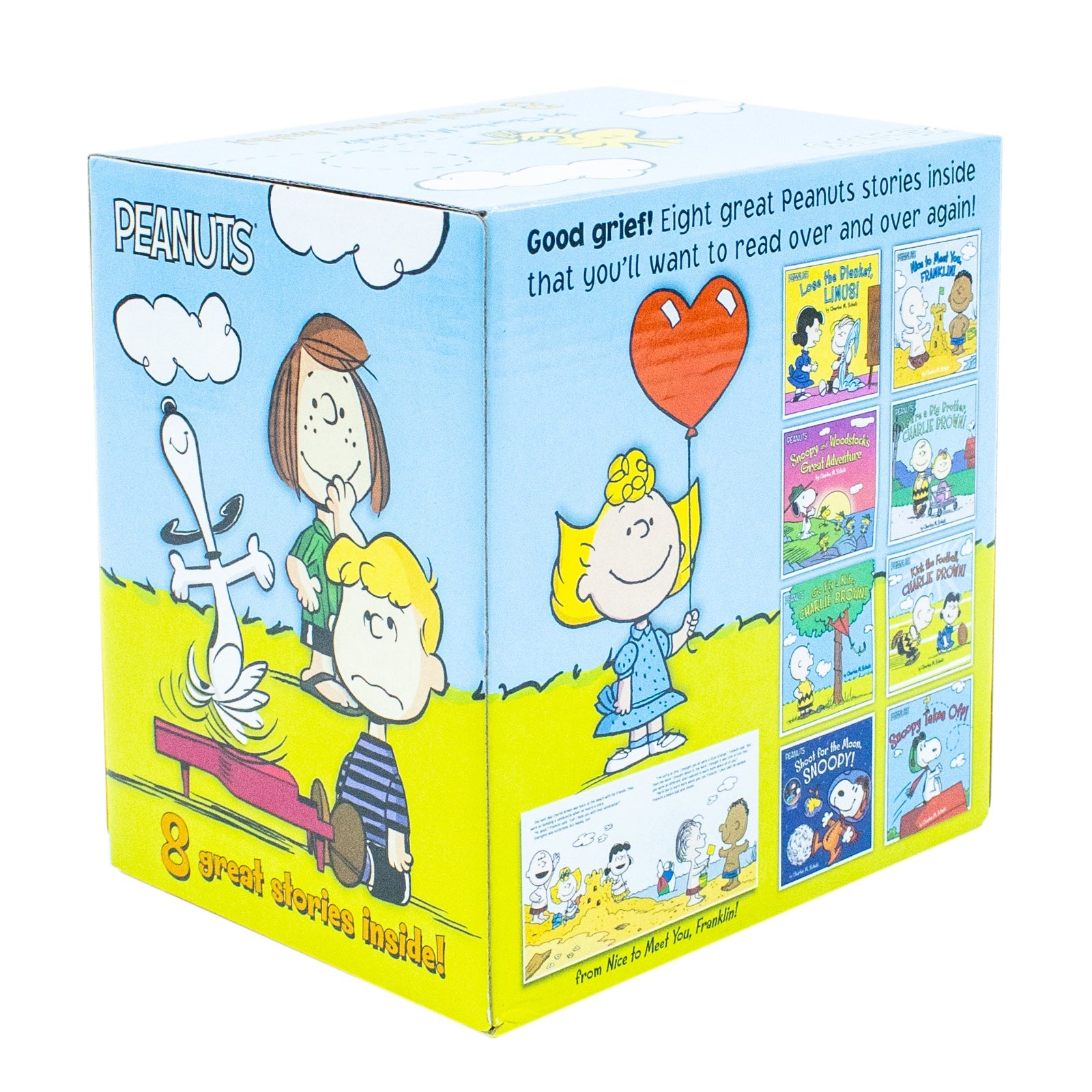The Peanuts Story Box Set Collection By Charles M Schulz: illustrated 8 Board Books