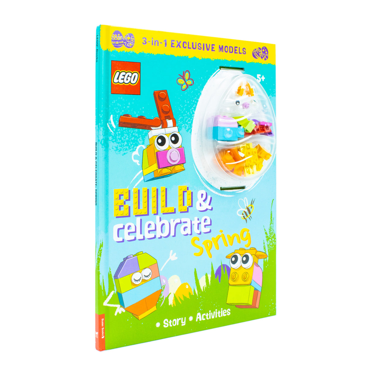 LEGO: Build and Celebrate Spring - A Fun Activity Book with 30 Bricks for Children Ages 4+ to Explore and Create