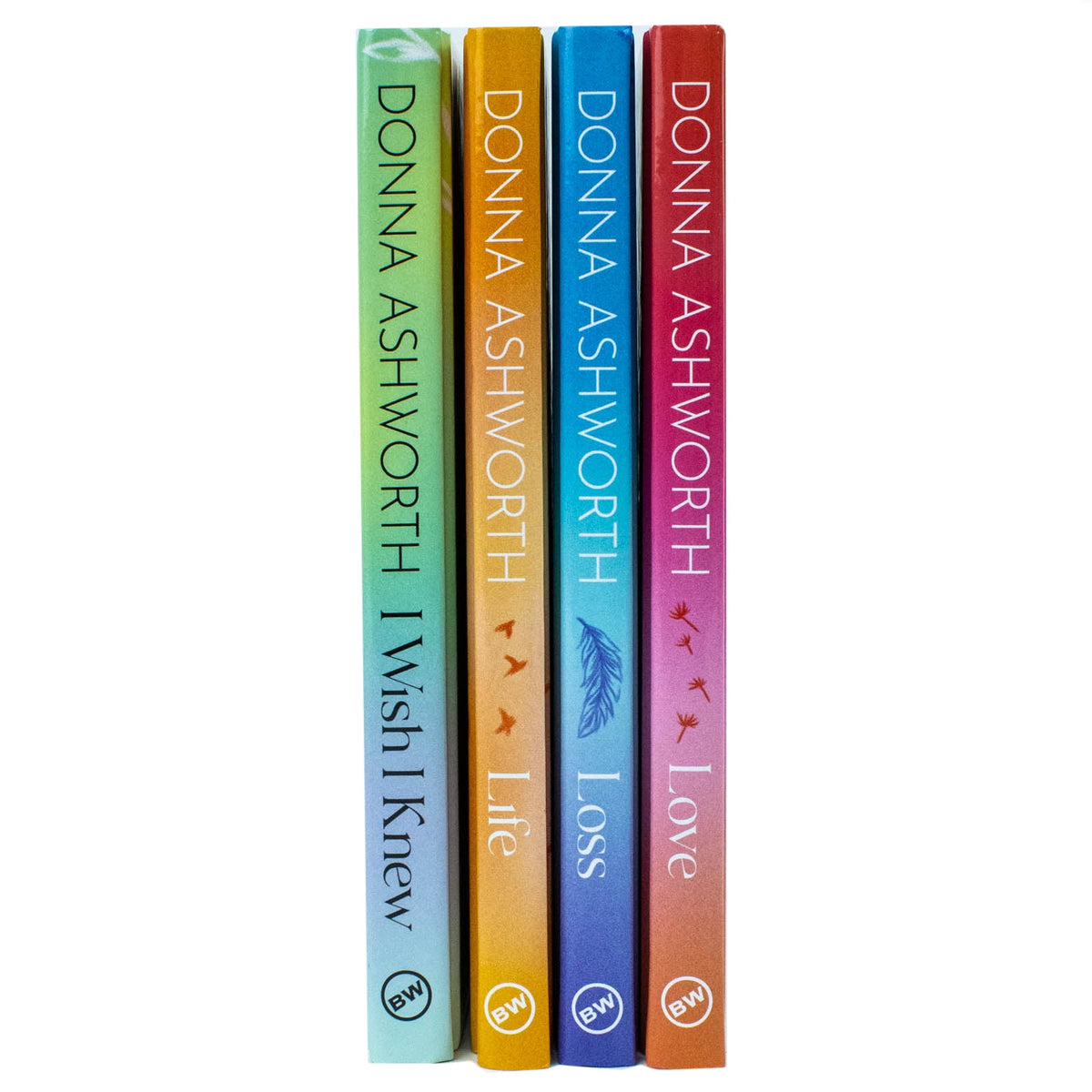 Donna Ashworth 4-Book Poetry Collection – I Wish I Knew, Love, Loss, Life | Inspiring books on emotions, self-help, mental health, healing, growth