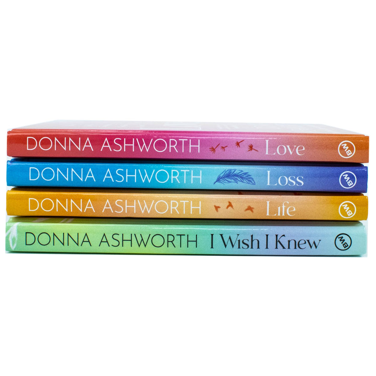 Donna Ashworth 4-Book Poetry Collection – I Wish I Knew, Love, Loss, Life | Inspiring books on emotions, self-help, mental health, healing, growth