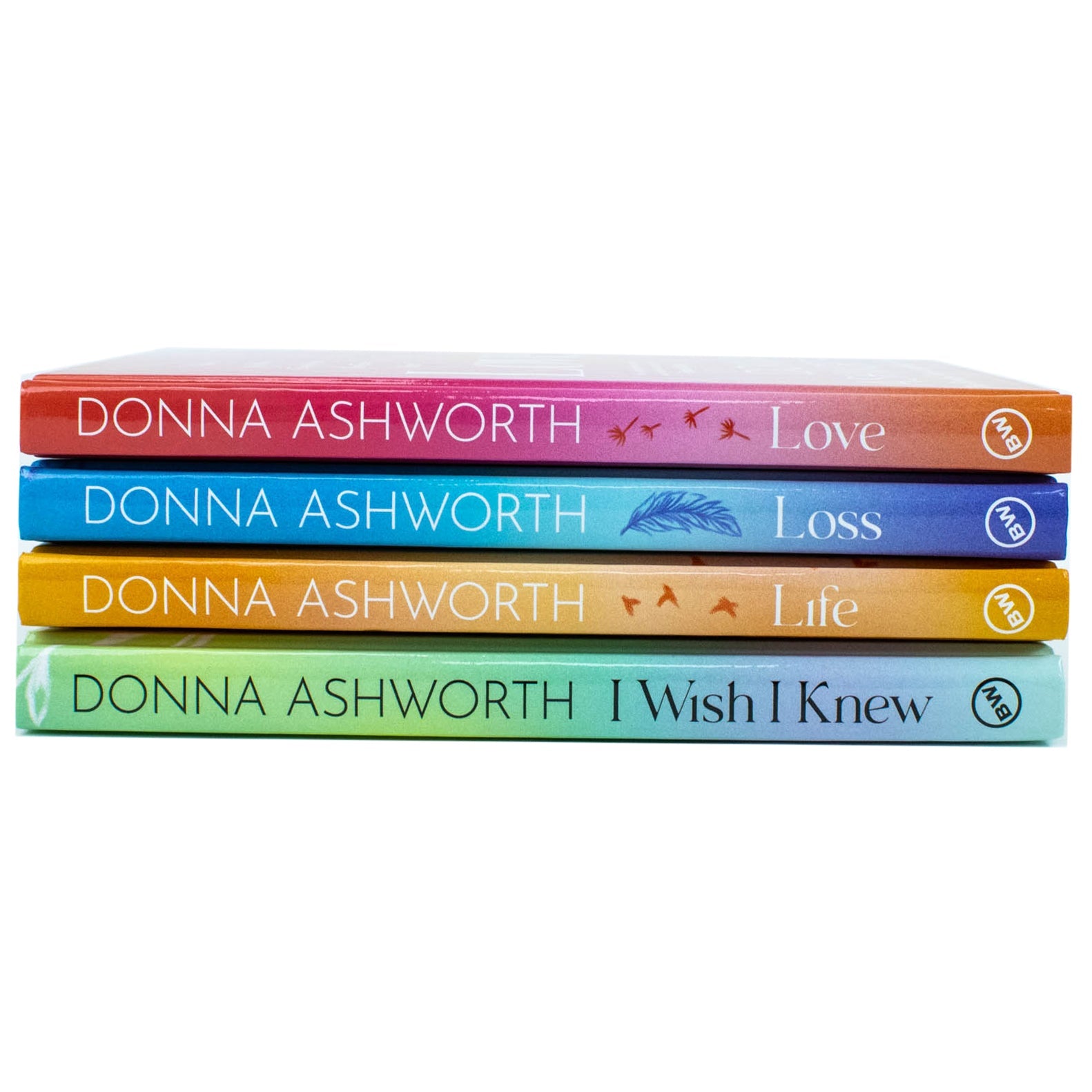 Donna Ashworth 4-Book Poetry Collection – I Wish I Knew, Love, Loss, Life | Inspiring books on emotions, self-help, mental health, healing, growth
