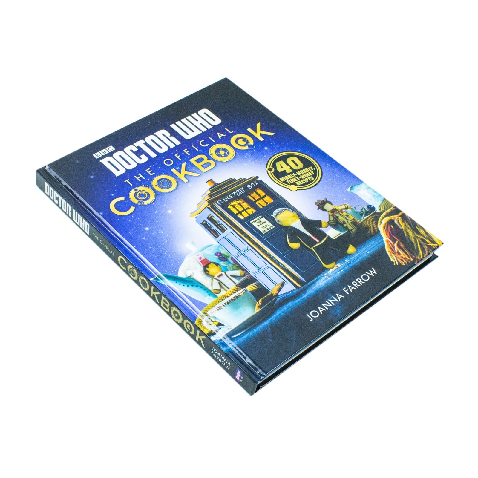 Doctor Who: The Official Cookbook by Joanna Farrow - Sci-Fi Recipes, BBC Fandom, Themed Cooking, Geek Food, Entertainment, Pop Culture Cuisine