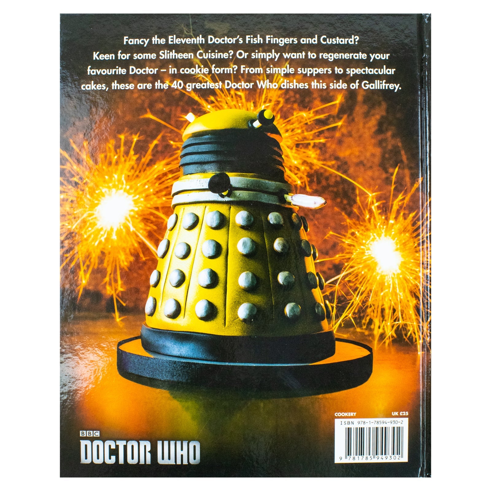 Doctor Who: The Official Cookbook by Joanna Farrow - Sci-Fi Recipes, BBC Fandom, Themed Cooking, Geek Food, Entertainment, Pop Culture Cuisine