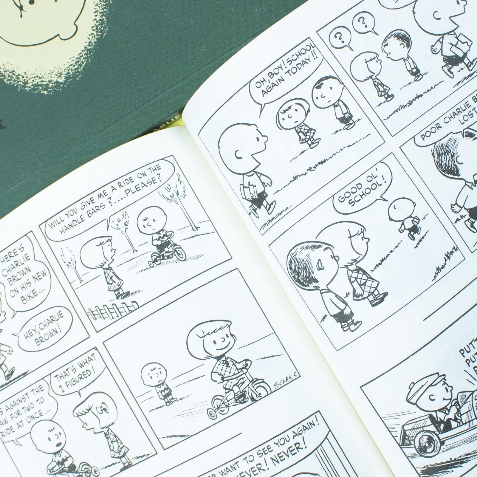 The Classic Peanuts Collection 3 Book Set By Charles M. Schulz (Includes 3 Art Cards)