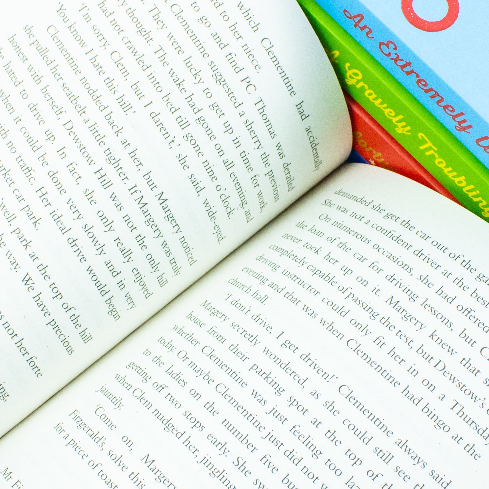 The Dinner Lady Detectives Collection 5 Books Set By Hannah Hendy ( Unfortunate Christmas, Terrible Village, Extremely Unlikely, Gravely Troubling, Dinner Lady)