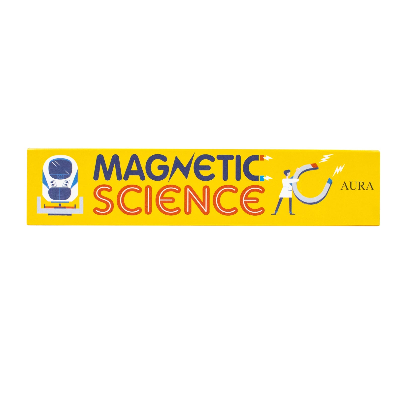 Magnetic Science – Build a Maglev Train and 8 Magnetic Experiments | STEM Learning Set for Kids