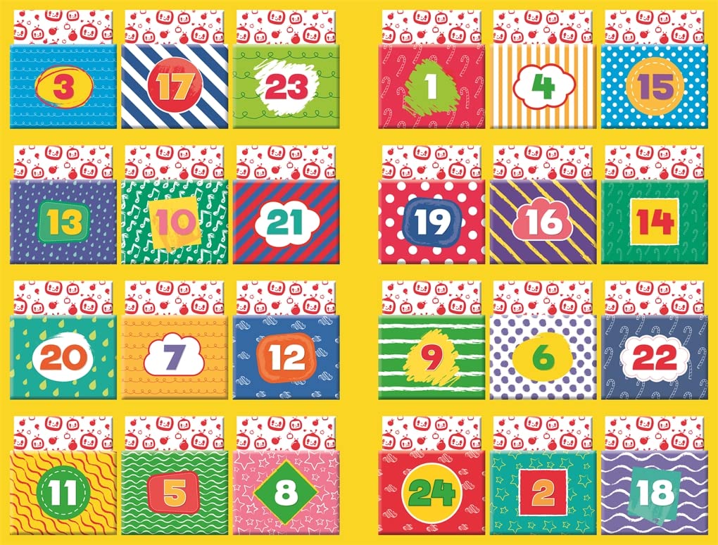 CoComelon Advent Calendar – 24 Days of Stories, Songs & Learning Fun