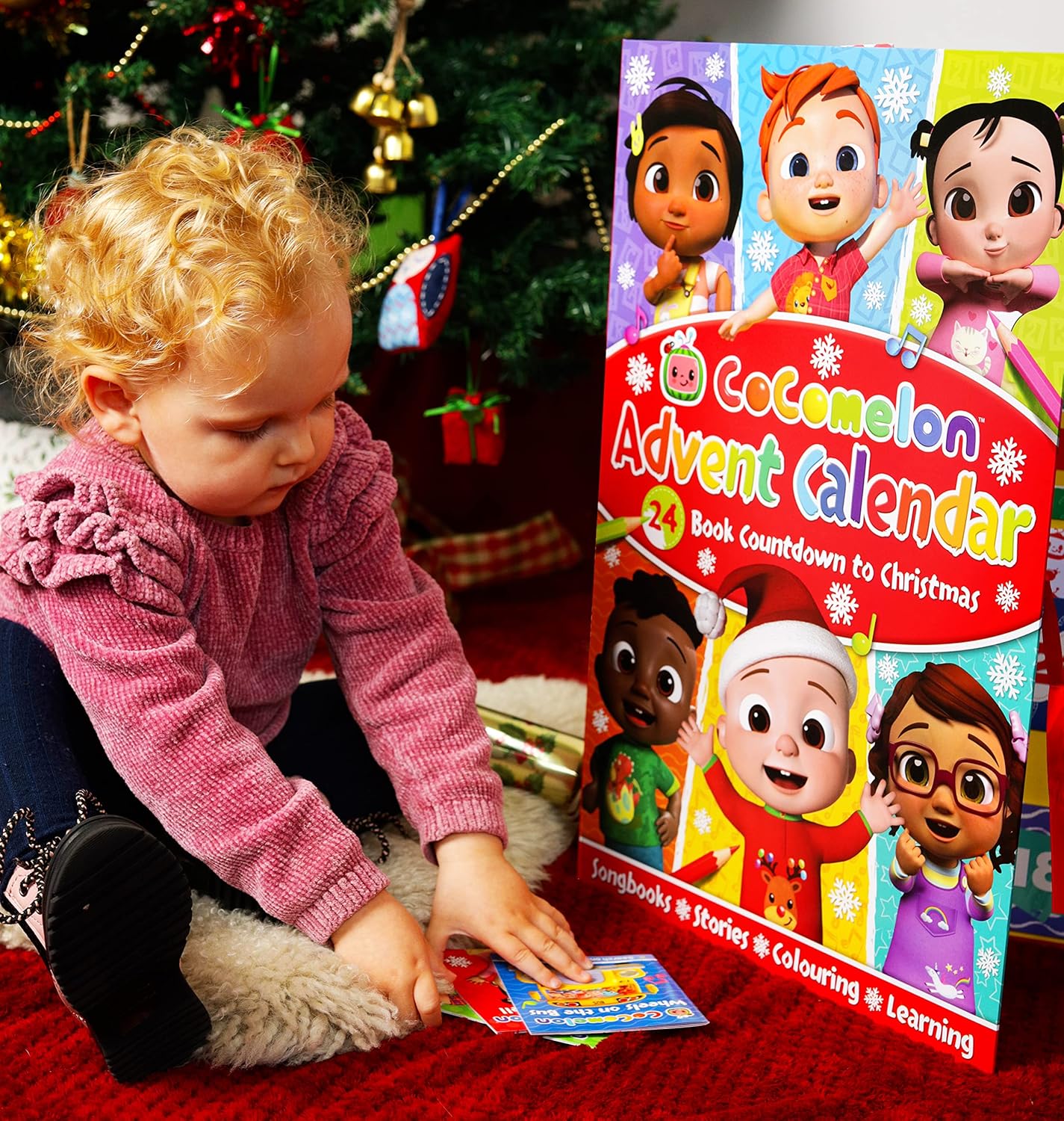 CoComelon Advent Calendar – 24 Days of Stories, Songs & Learning Fun