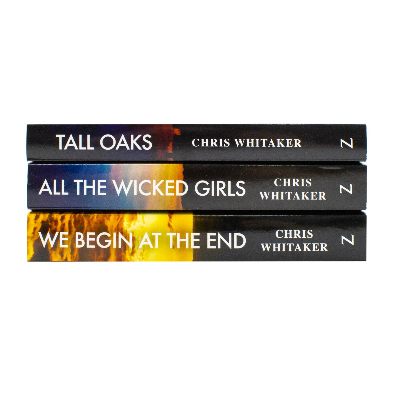 Chris Whitaker 3-Book Set – We Begin at the End, Tall Oaks, All The Wicked Girls |Thriller, Mystery, Drama Fiction Collection for Ages 12+