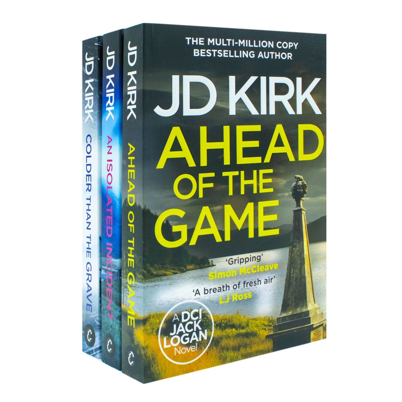 DCI Logan Crime Thrillers 10–12 by JD Kirk – 3-Book Collection Set | Gritty Crime Novels, Mystery, Suspense, Detective Fiction & Thriller Series
