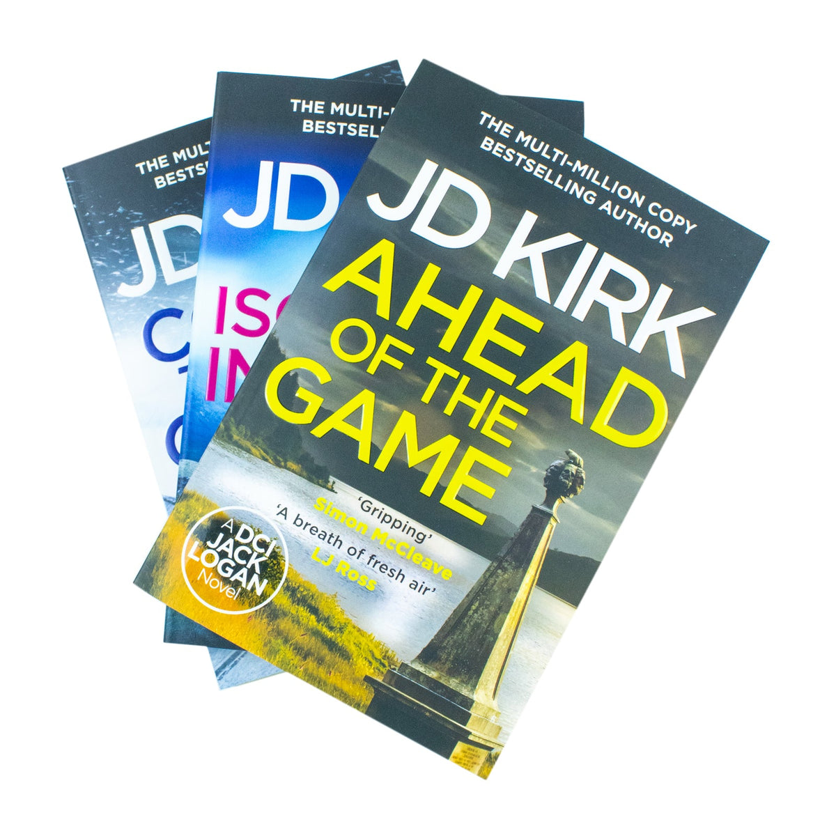 DCI Logan Crime Thrillers 10–12 by JD Kirk – 3-Book Collection Set | Gritty Crime Novels, Mystery, Suspense, Detective Fiction & Thriller Series