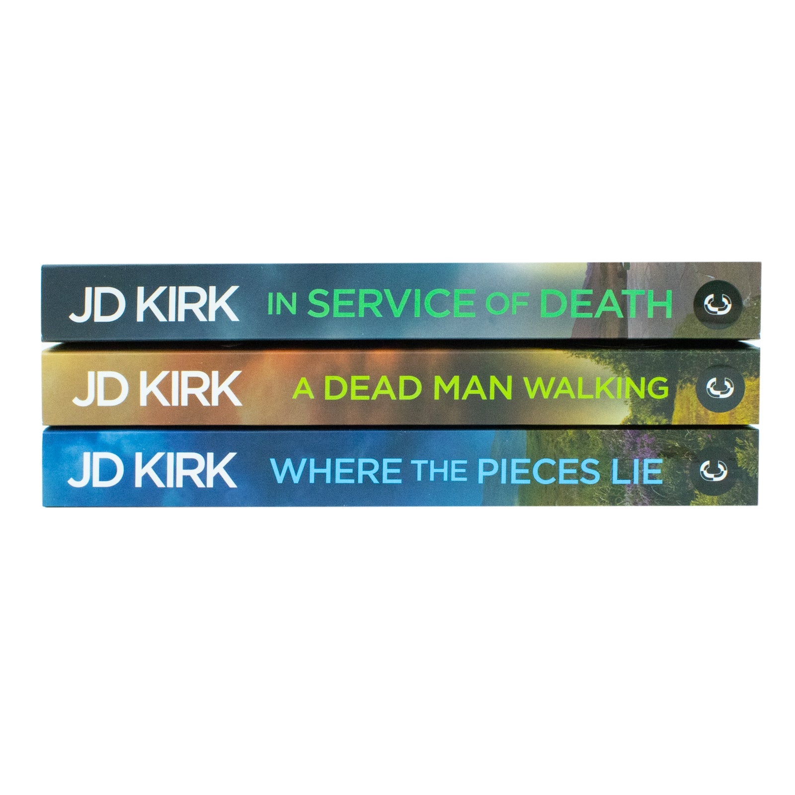 DCI Logan Crime Thrillers Collection 3 Book Set By JD Kirk Vol: 17-19 ( A Dead man Walking,In Service Of Death,Where The Pieces Lie )