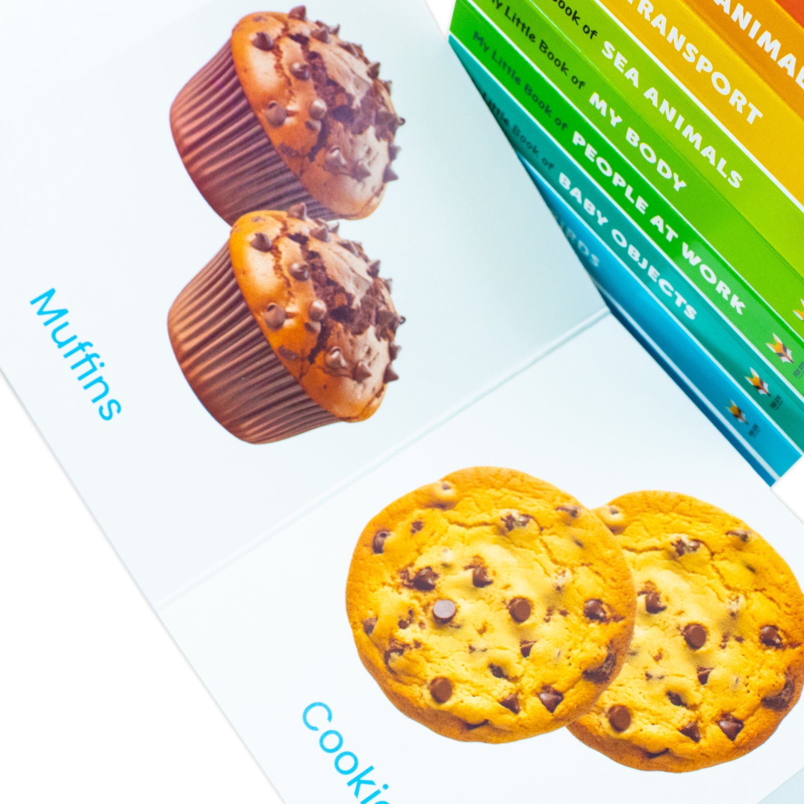 My Little Library – 10-Book Set Collection | Early Learning Board Books for Babies & Toddlers (Animals, Transport, Food, Toys, People & More)