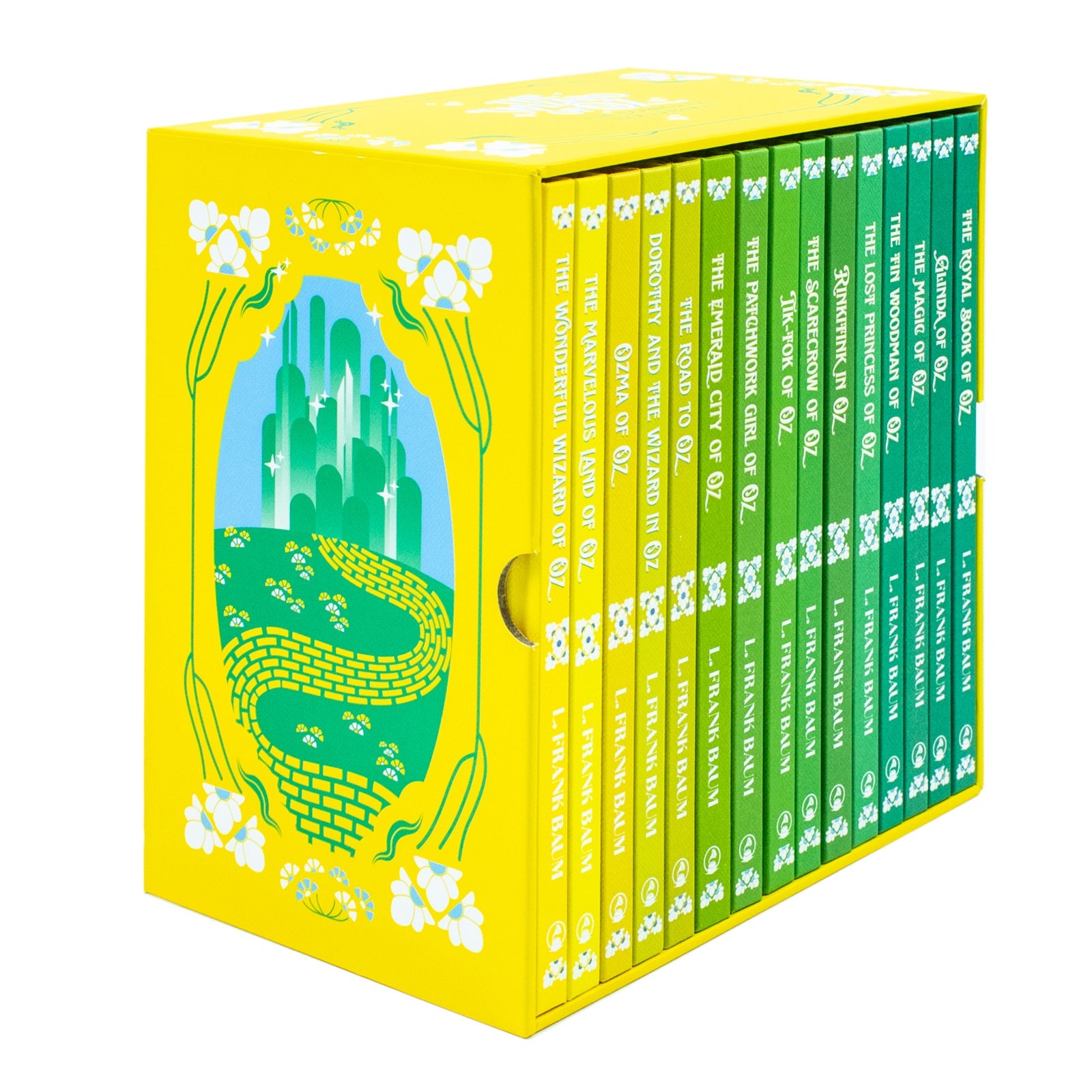 The Wizard of Oz 15 Book Deluxe Hardcover Collection for Young Readers Classic Illustrated Wicked Fantasy Adventure Tales of Magic Imagination Fun & Family Series