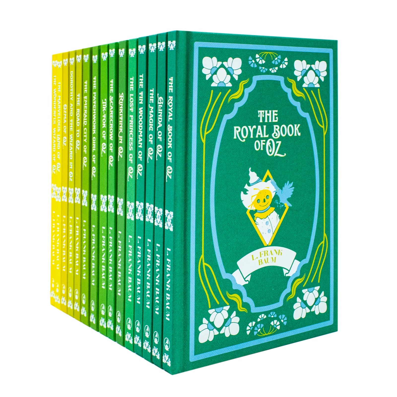 The Wizard of Oz 15 Book Deluxe Hardcover Collection for Young Readers Classic Illustrated Wicked Fantasy Adventure Tales of Magic Imagination Fun & Family Series