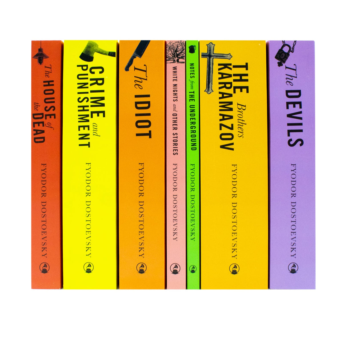 The Complete Collection of Fyodor Dostoevsky 7 Book Set ( Classic Edition )